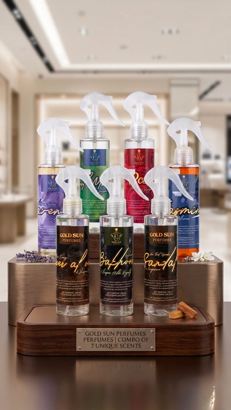 Combo of 7 interior perfumes