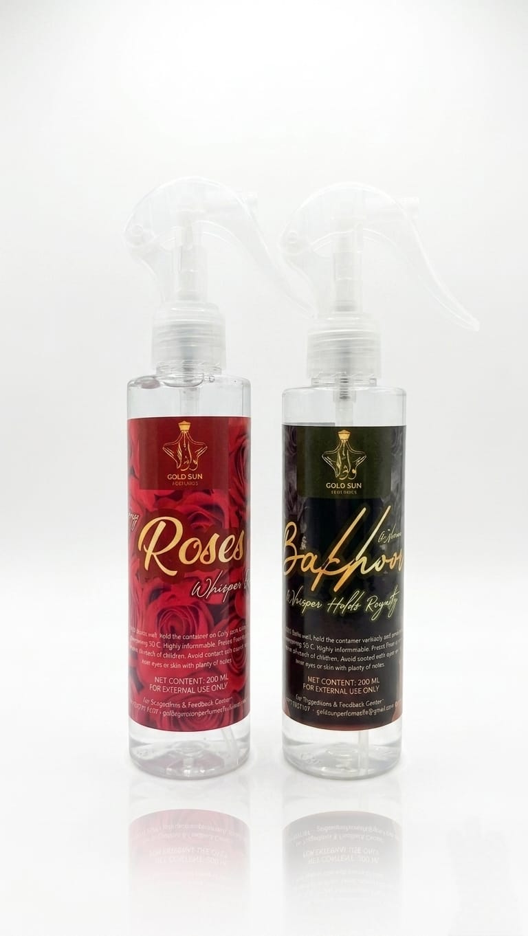 Rose & Bakhoor interior perfumes -200 ml